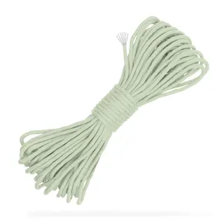 Fallskjermline Selvlysende Paracord 550 30 meter Luminescent