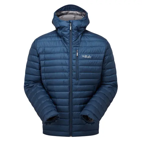 Dunjakke til herre Rab Microlight Alpine Jacket M TempestBl