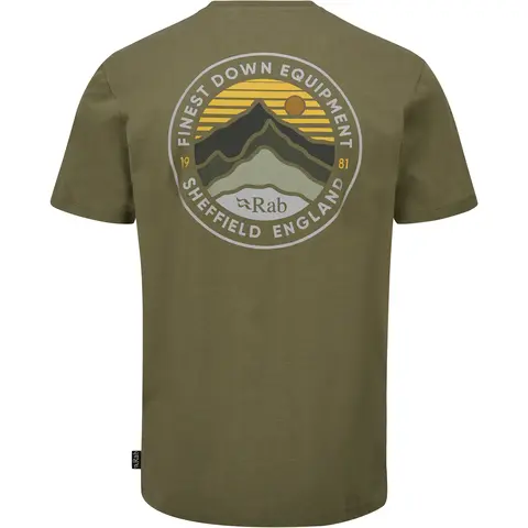 Skjorte til herre Rab Basecamp 3 Peak Tee M LightKhaki