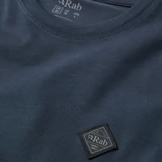 Skjorte til herre M Rab Basecamp Logo Badge Tee M M TempestB