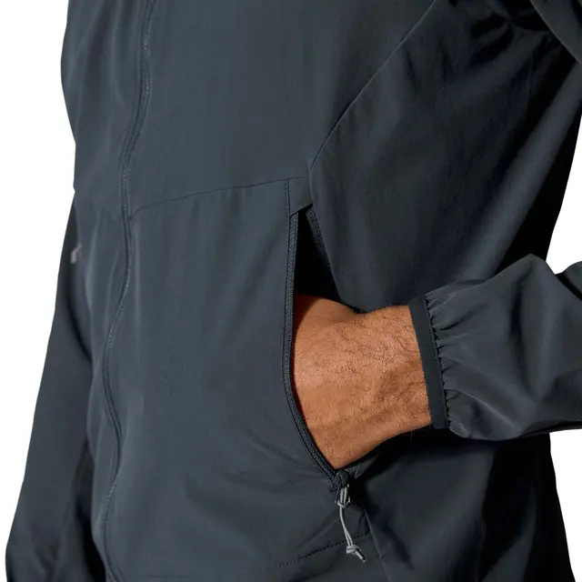 Jakke til herre S Rab Borealis Hooded Jacket M S Beluga 