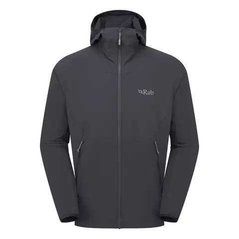 Jakke til herre Rab Borealis Hooded Jacket M Beluga