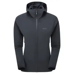 Jakke til dame M Rab Borealis Hooded jacket W 12 Beluga