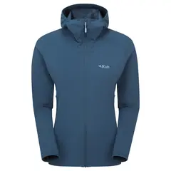 Jakke til dame XS Rab Borealis Hooded jacket W 8 TempestBl
