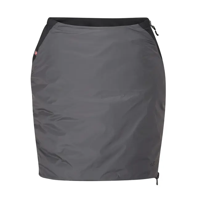 Skjørt til dame XS Rab Cirrus Reversible Skirt W 8 BlackGra 