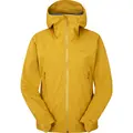Skalljakke til dame Rab Downpour Light Jacket W Sahara