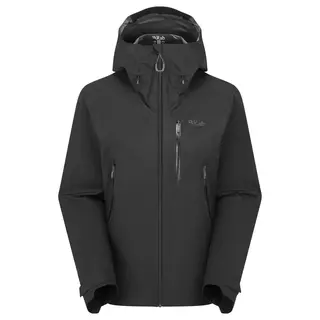 Skalljakke til dame Rab Downpour Mountain Jacket W Black