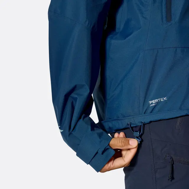 Skalljakke til dame M Rab Downpour Mountain Jacket W 12 Black 