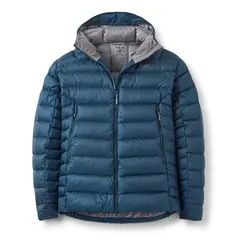 Dunjakke til herre S Rab Electron Pro Hoody M S TempestBlue