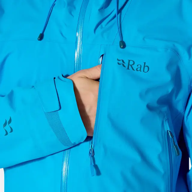 Skalljakke til herre M Rab Firewall Mountain Jacket M M Olive 