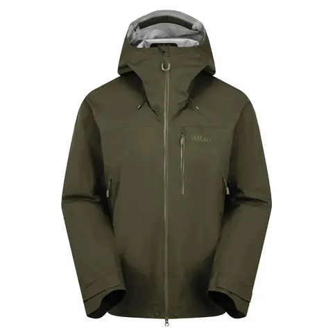 Skalljakke til herre Rab Firewall Mountain Jacket M Olive