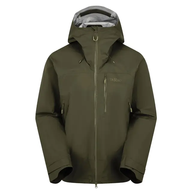 Skalljakke til herre M Rab Firewall Mountain Jacket M M Olive 