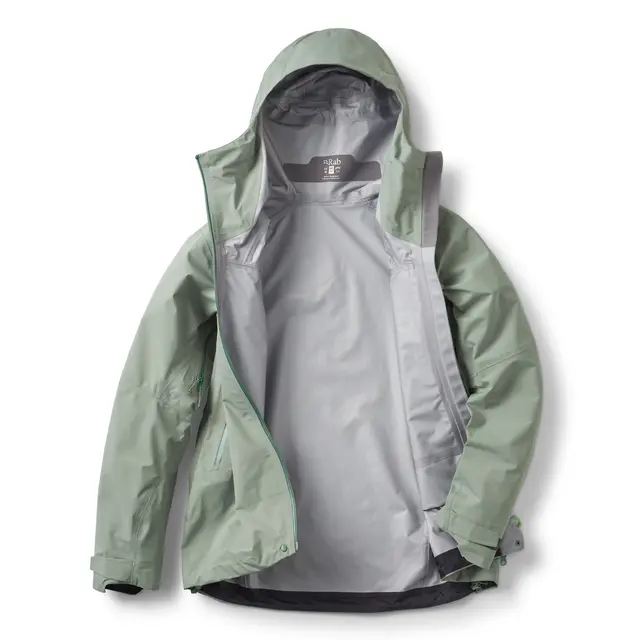 Skalljakke til dame M Rab Firewall Mountain Jacket W 12 DarkFi 