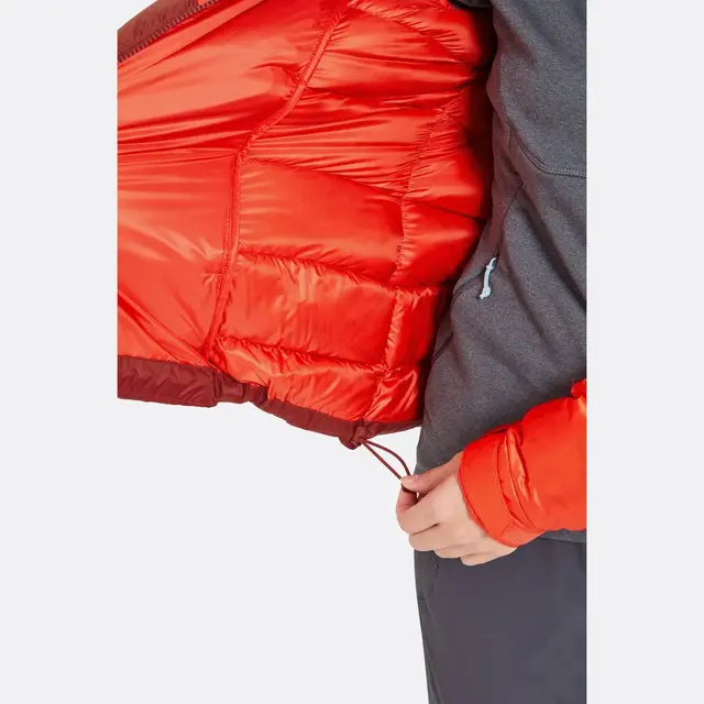 Jakke til dame XS Rab Glaceon Pro Jacket W 8 RedGrapefruit 