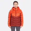 Jakke til dame Rab Glaceon Pro Jacket W RedGrapefruit