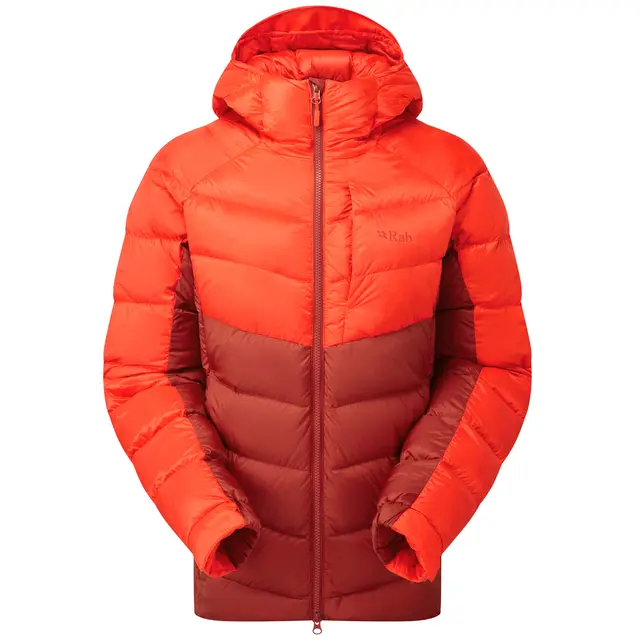 Jakke til dame XS Rab Glaceon Pro Jacket W 8 RedGrapefruit 
