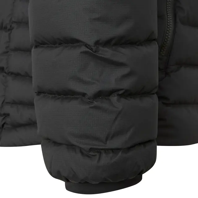 Dunjakke til herre L Rab Infinity Microlight Jacket M L Black 