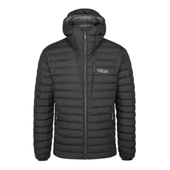 Dunjakke til herre L Rab Infinity Microlight Jacket M L Black