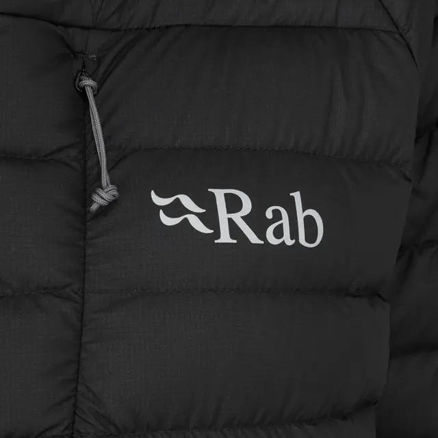 Dunjakke til dame S Rab Infinity Microlight Jacket W 10 Blac 