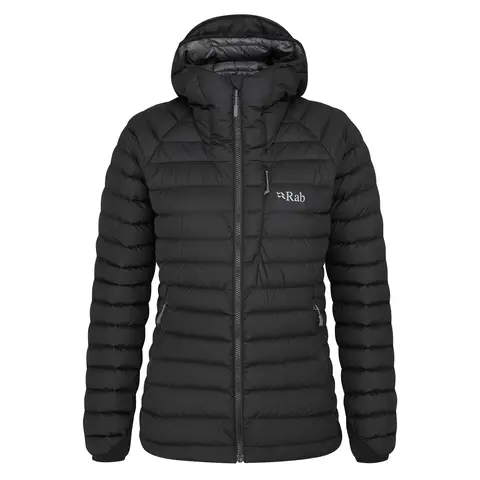 Dunjakke til dame Rab Infinity Microlight Jacket W Black