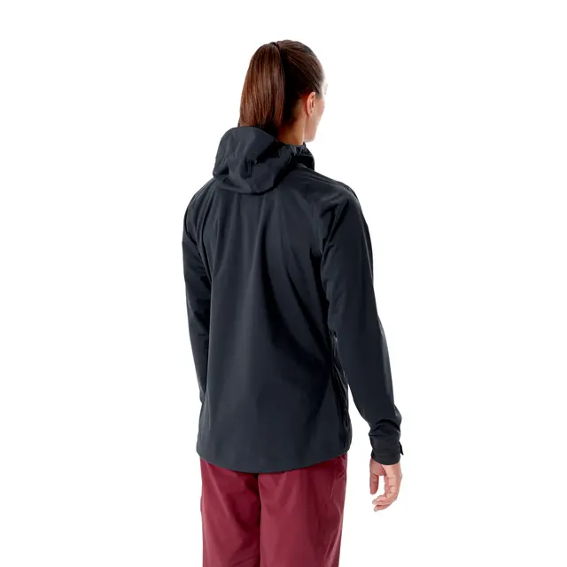 Skalljakke til dame S Rab Kinetic 2.0 Jacket W 10 Beluga 