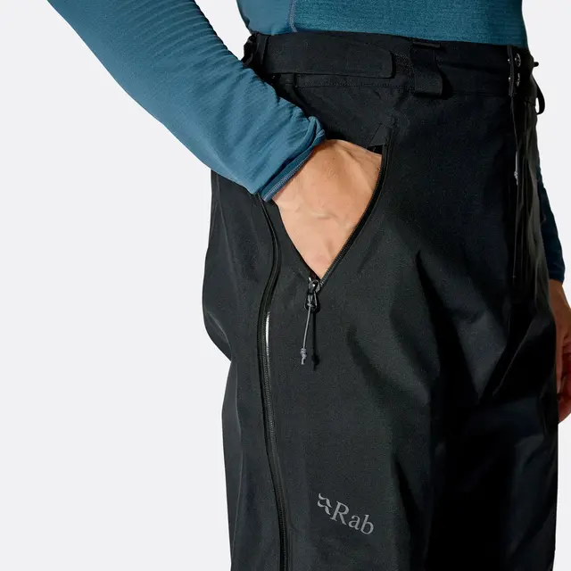 Skallbukse til herre L Rab Latok GTX Pants M L BLK 