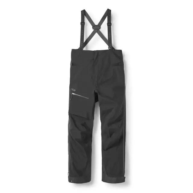 Skallbukse til herre S Rab Latok Mountain GTX BIB M S Black 