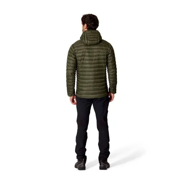 Dunjakke til herre Rab Microlight Alpine Hoody M ARM 