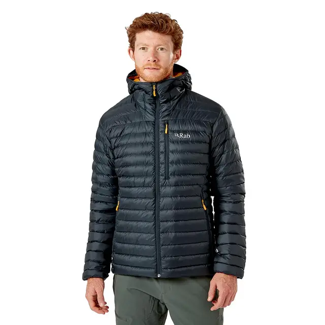 Dunjakke til herre M Rab Microlight Alpine Jacket M M Beluga 