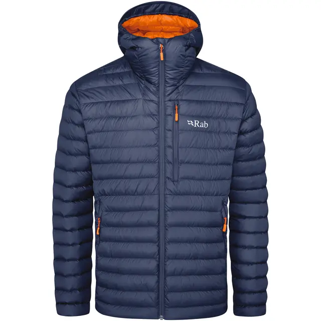 Dunjakke til herre Rab Microlight Alpine Jacket M DeepInkMa 