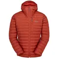 Dunjakke til herre Rab Microlight Alpine Jacket M TuscanRed
