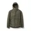Dunjakke til dame Rab Microlight Alpine Jacket W Army