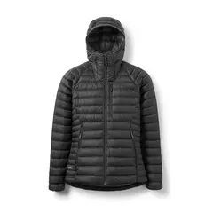 Jakke til dame XS Rab Microlight Alpine Jacket W 8 BlackGr