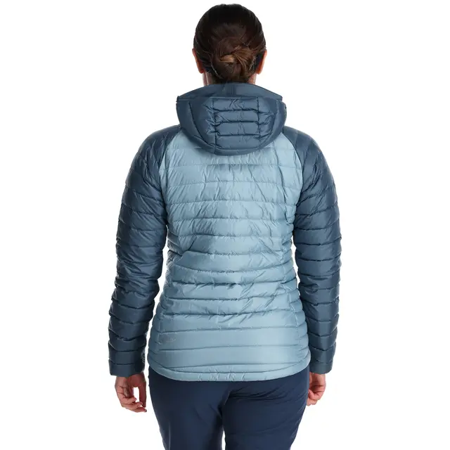 Dunjakke til dame Rab Microlight Alpine Jacket W OrionBlue 