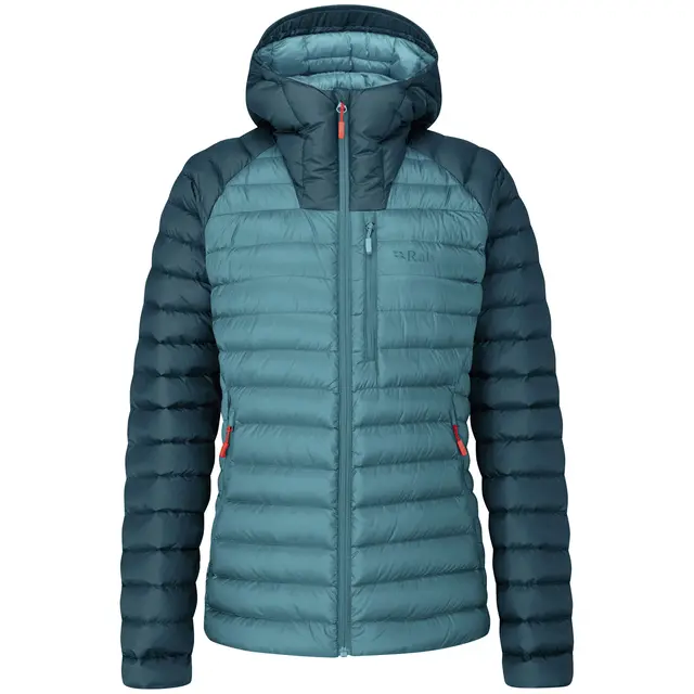 Dunjakke til dame Rab Microlight Alpine Jacket W OrionBlue 