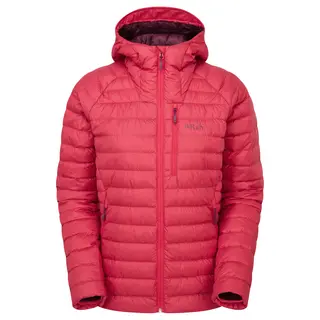 Dunjakke til dame Rab Microlight Alpine Jacket W Watermelo