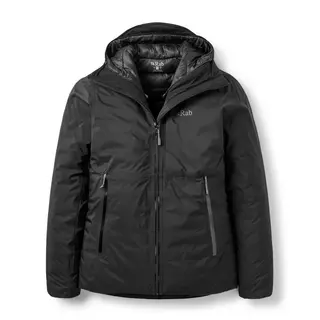 Dunjakke til dame Rab Microlight Shield Jacket W BLK