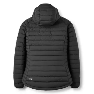 Dunjakke til dame Rab Microlight Windstopper Hoody W Black