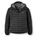 Dunjakke til dame Rab Microlight Windstopper Hoody W Black