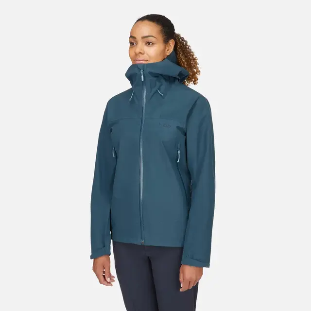 Skalljakke til dame M Rab Namche GTX Jacket W 12 BLK 