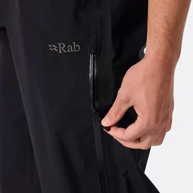 Skallbukse til herre M Rab Namche Hike GTX Pants M M BLK 