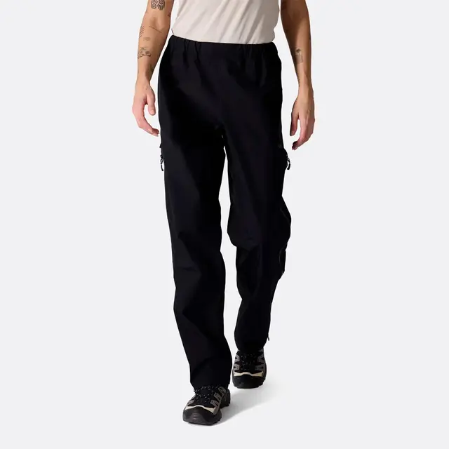 Skallbukse til dame M Rab Namche Hike GTX Pants W 12 BLK 