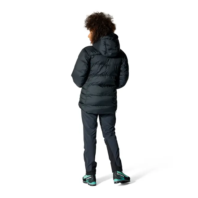 Dunjakke til dame S Rab Positron Pro Hoody W 10 Black 