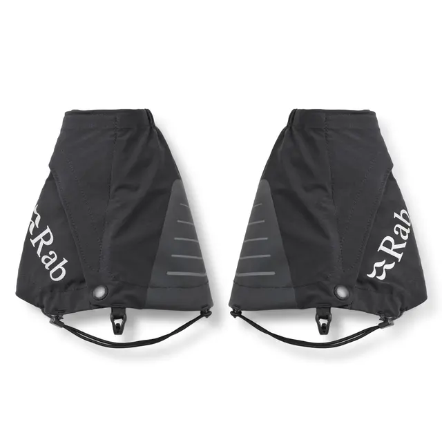 Gamasjer S–M Rab Ridgeline Gaiter S–M Black 