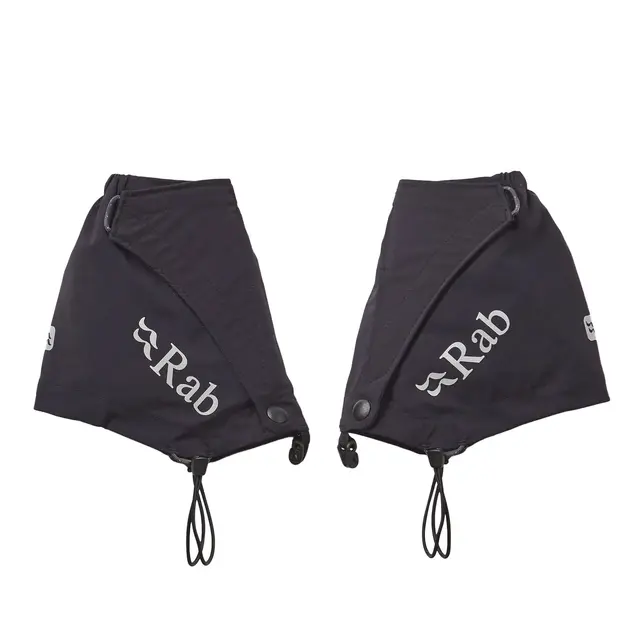 Gamasjer S–M Rab Ridgeline Gaiter S–M Black 