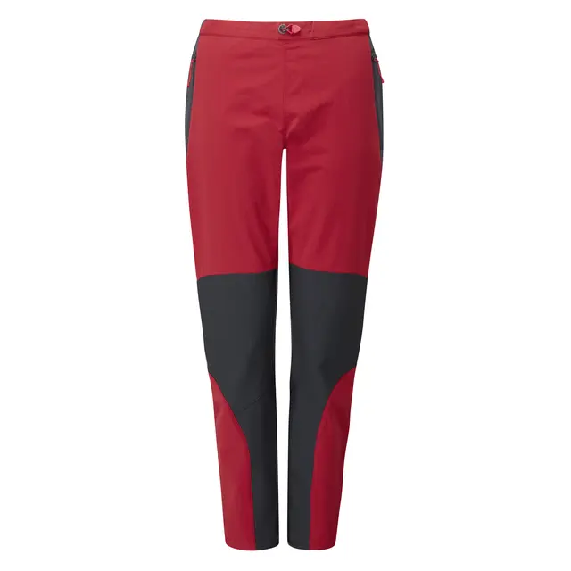 Softshellbukse til dame Rab Torque Pant W Crimson 