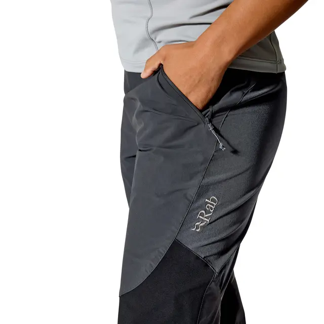 Kort bukse til dame S Rab Torque Pants Short W 10 Black 