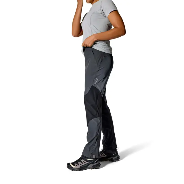 Kort bukse til dame S Rab Torque Pants Short W 10 Black 