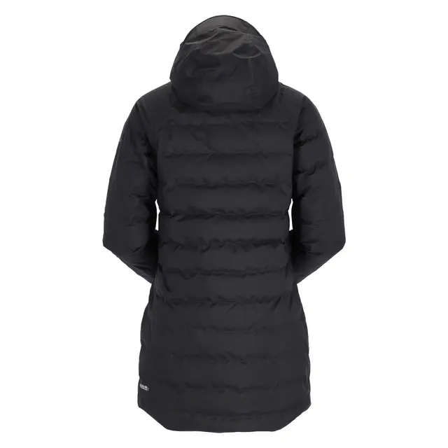 Parkas til dame XS Rab Valiance Parka W 8 Black 