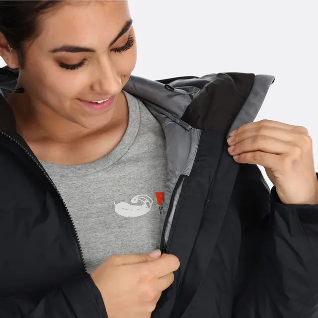 Parkas til dame 2XS Rab Valiance Parka W 6 BLK 